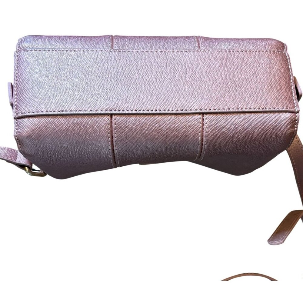 Joy Mangano RFID Leather Crossbody Bag With Adjustable Strap & Gold Hardware - Picture 5 of 12